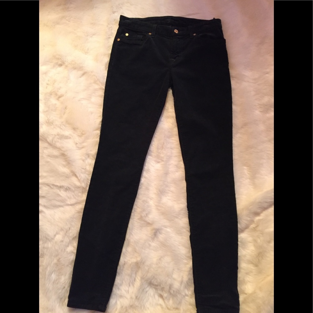 7 for all mankind army green corduroy pants SZ 27